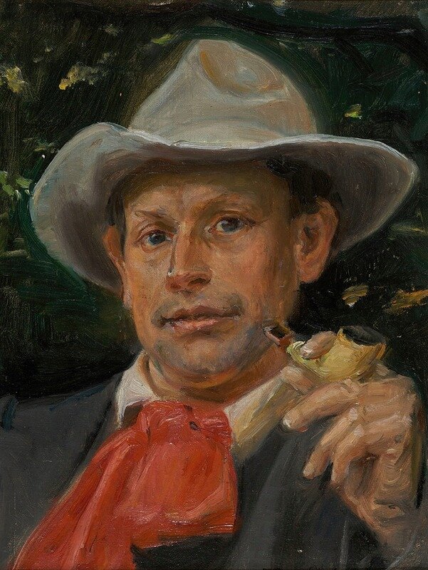Portrait of Martin Andersen Nexø (1911) 