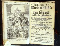 Allgemeine Kirchengeschichte des alten Testaments,  in...