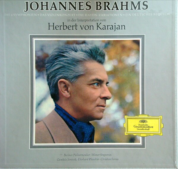 Johannes Brahms in der Interpretation von Herbert von Karajan / LP / Mint (M)