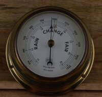 Barometer/ Messing/ Bullauge