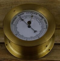 Barometer/ Messing/ Bullauge