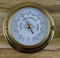 Barometer/ Messing/ Bullauge